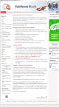Mobile Screenshot of fachforum-musik.de